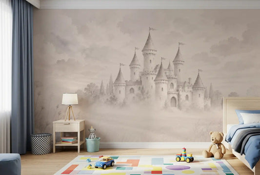 Castle Dreams – Vintage Cream Wall Mural