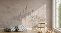 Castle Dreams – Vintage Cream Wall Mural