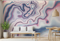 Colorful Abstract Marble Pattern Wall Mural