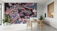 Vibrant Marble Flow Wall Mural