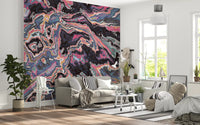 Vibrant Marble Flow Wall Mural