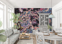 Vibrant Marble Flow Wall Mural