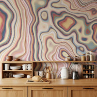 Abstract Marble Flow Wall Mural
