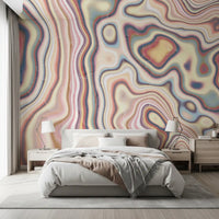 Abstract Marble Flow Wall Mural
