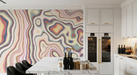 Abstract Marble Flow Wall Mural