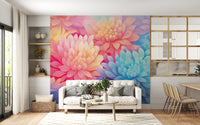 Abstract Petal Composition Wall Mural