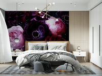Dramatic Moody Botanical Garden Wall Mural