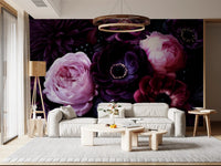 Dramatic Moody Botanical Garden Wall Mural
