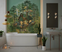 Tiny Woodland Shop Wall Mural