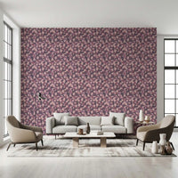 Muted Blush Camouflage Pattern Wallpaper⁠