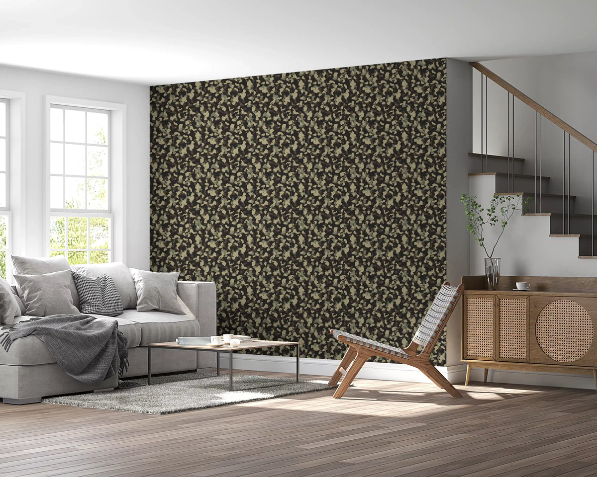 Tactical Forest Camouflage Pattern Wallpaper⁠
