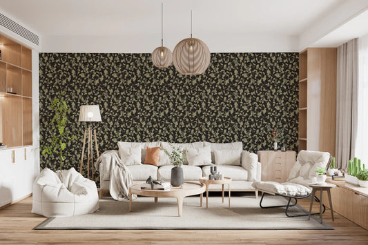 Tactical Forest Camouflage Pattern Wallpaper⁠