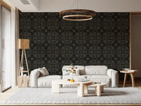 Folklore Stitched Geometry Wallpaper⁠