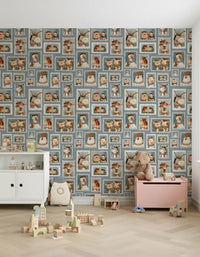 Whimsical Farm Portrait Gallery Rustic Farm Wallpaper⁠