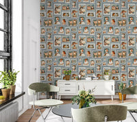 Whimsical Farm Portrait Gallery Rustic Farm Wallpaper⁠
