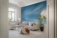 Abstract Clouds Wispy Sky Motion Wall Mural
