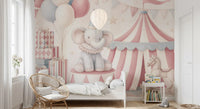Little Circus Elephant Parade Wall Mural