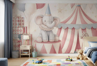 Little Circus Elephant Parade Wall Mural