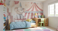 Little Circus Elephant Parade Wall Mural