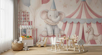 Little Circus Elephant Parade Wall Mural