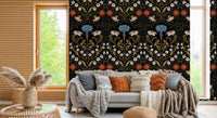 Spectral Bloom and Ghostly Foliage Wallpaper⁠