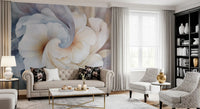 Floral Yin Yang Serenity Wall Mural