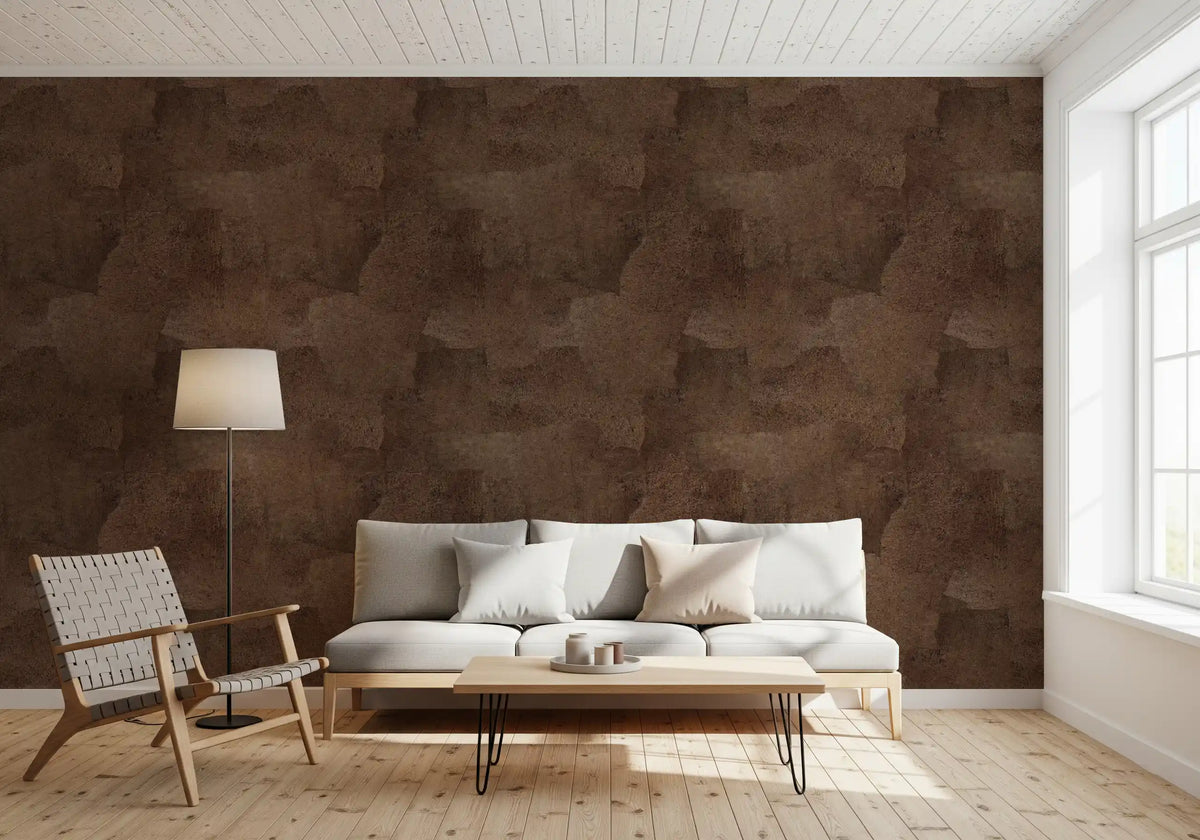 Torn Leather - Sable Wallpaper⁠