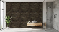 Torn Leather - Umber Wallpaper⁠