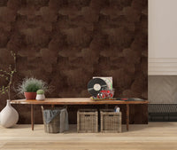 Torn Leather - Chocolate Wallpaper⁠