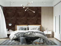 Torn Leather - Chocolate Wallpaper⁠