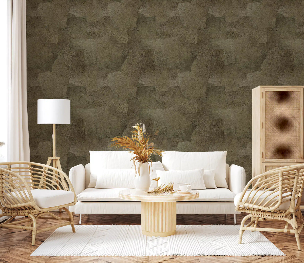Torn Leather - Earth Wallpaper⁠