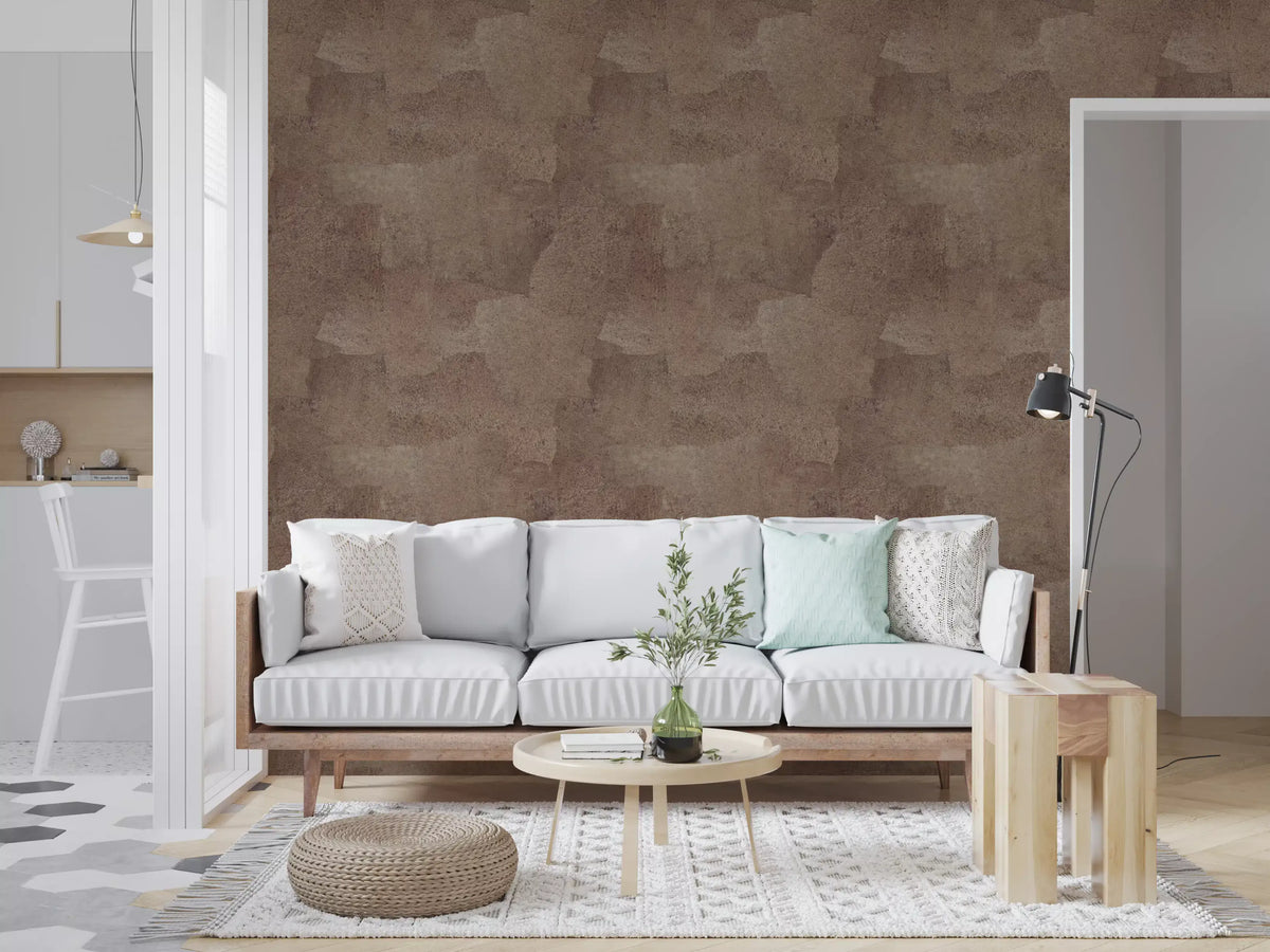 Torn Leather - Blush Wallpaper⁠