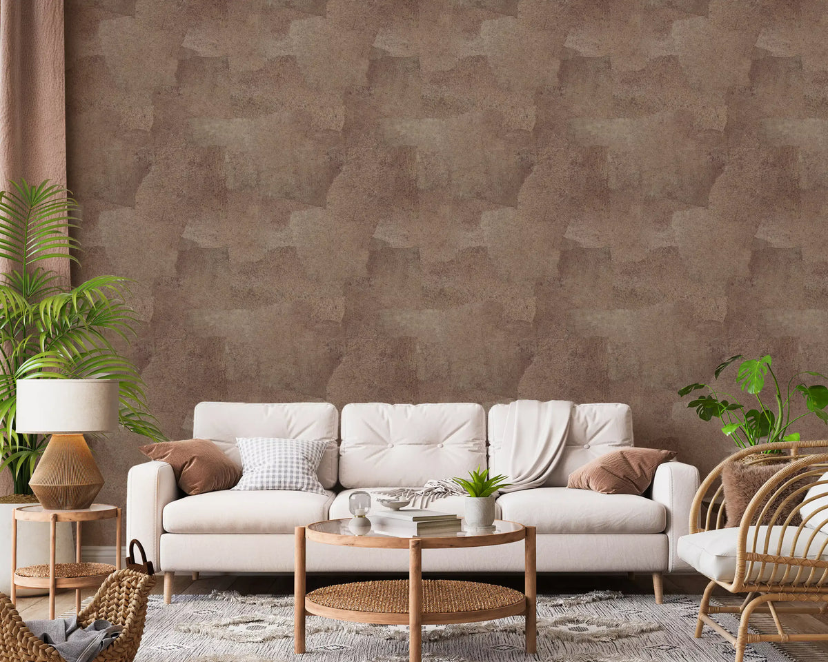 Torn Leather - Blush Wallpaper⁠