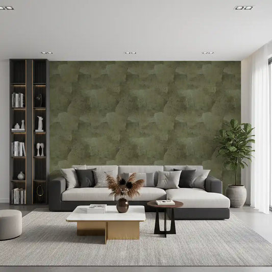 Torn Leather - Lichen Wallpaper⁠