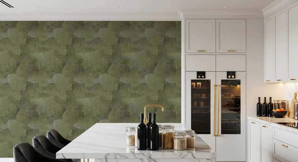 Torn Leather - Lichen Wallpaper⁠