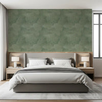 Torn Leather - Celadon Wallpaper⁠