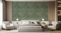 Torn Leather - Celadon Wallpaper⁠