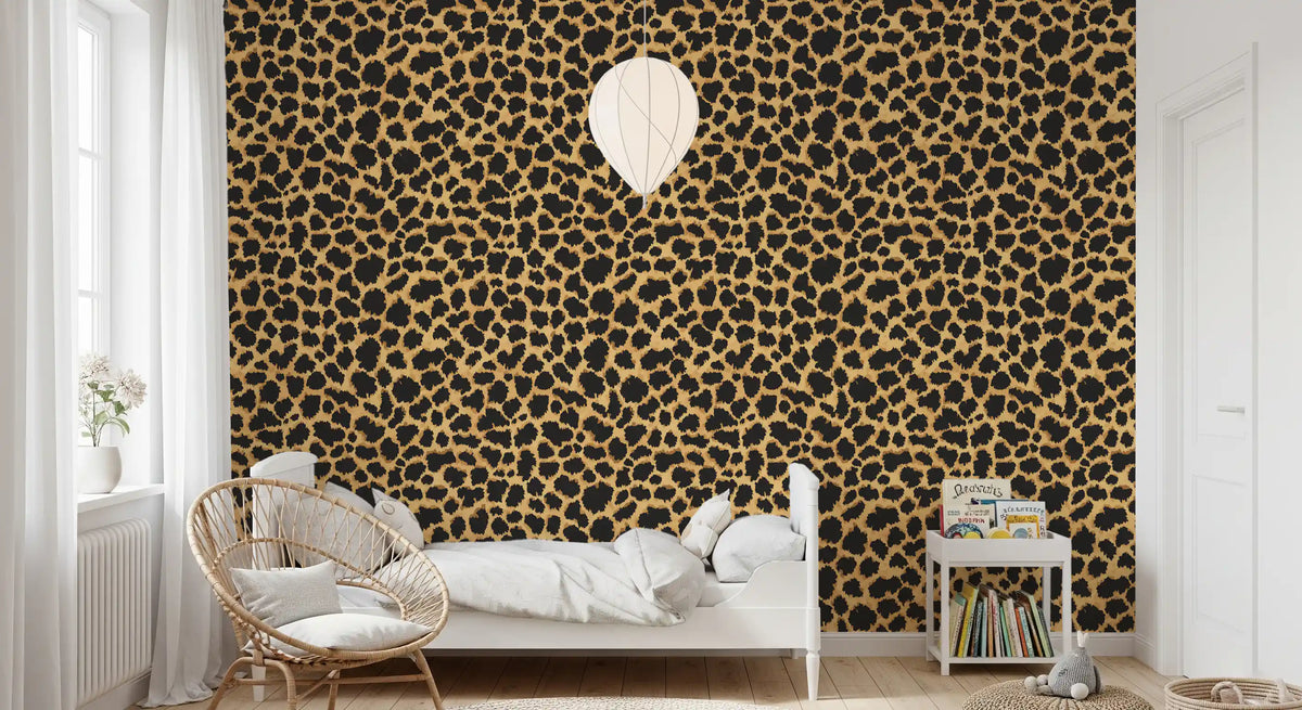 Wild Safari Animal Print Wallpaper⁠