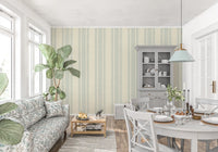 Ticking Checker Stripes - Watery Wallpaper⁠