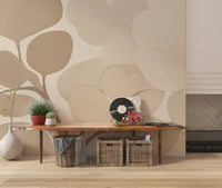 Emils Bouquet - Sepia Wall Mural
