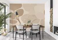 Emils Bouquet - Sepia Wall Mural