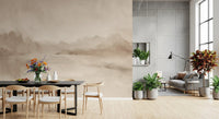 Velvet Horizon - Sepia Wall Mural