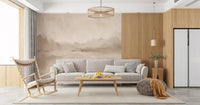 Velvet Horizon - Sepia Wall Mural