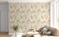 Neutral Brushstroke Sweep Wallpaper⁠