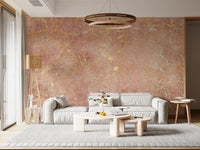 Rustic Earth Tones Marble Texture Wall Mural