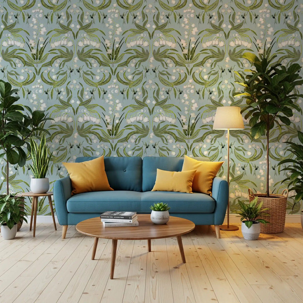 Spellbound Lily of the Valley Wallpaper⁠