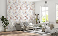 Ethereal Botanical Field Wallpaper⁠