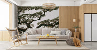 Ancient Canopy Silhouette Wall Mural