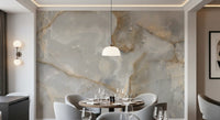 Natural Cream Onyx Vein Wall Mural