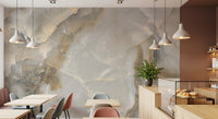 Abstract Neutral Stone Texture Wall Mural